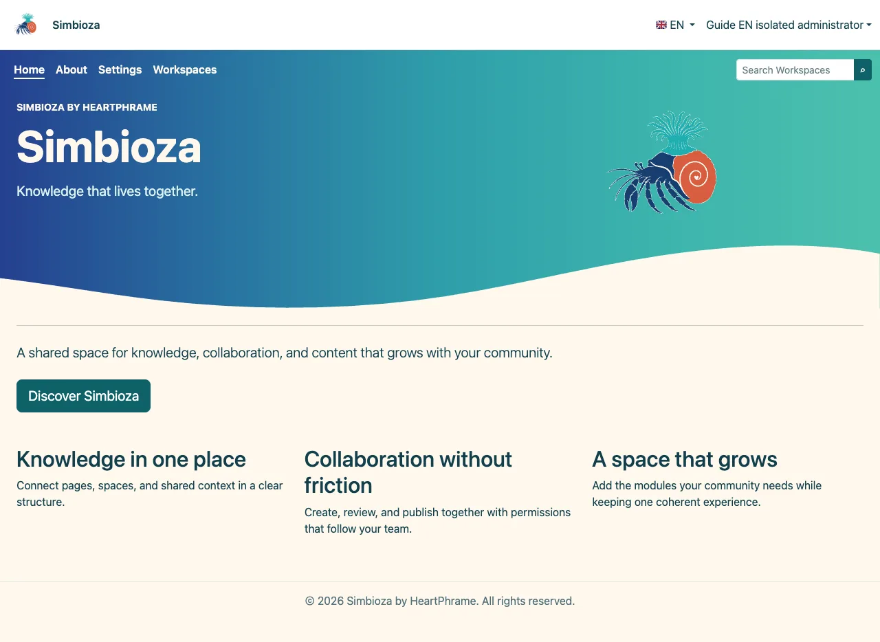 English isolated FPM: home page.