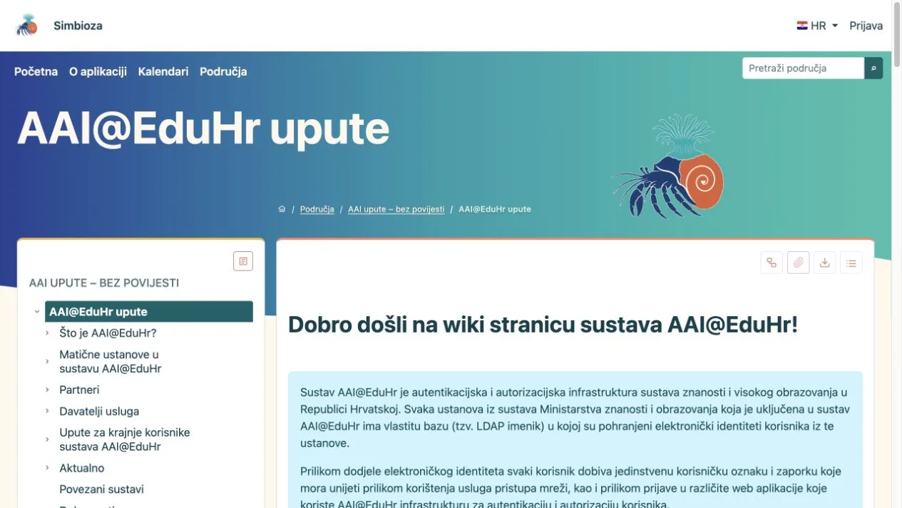Uvezeno AAI područje