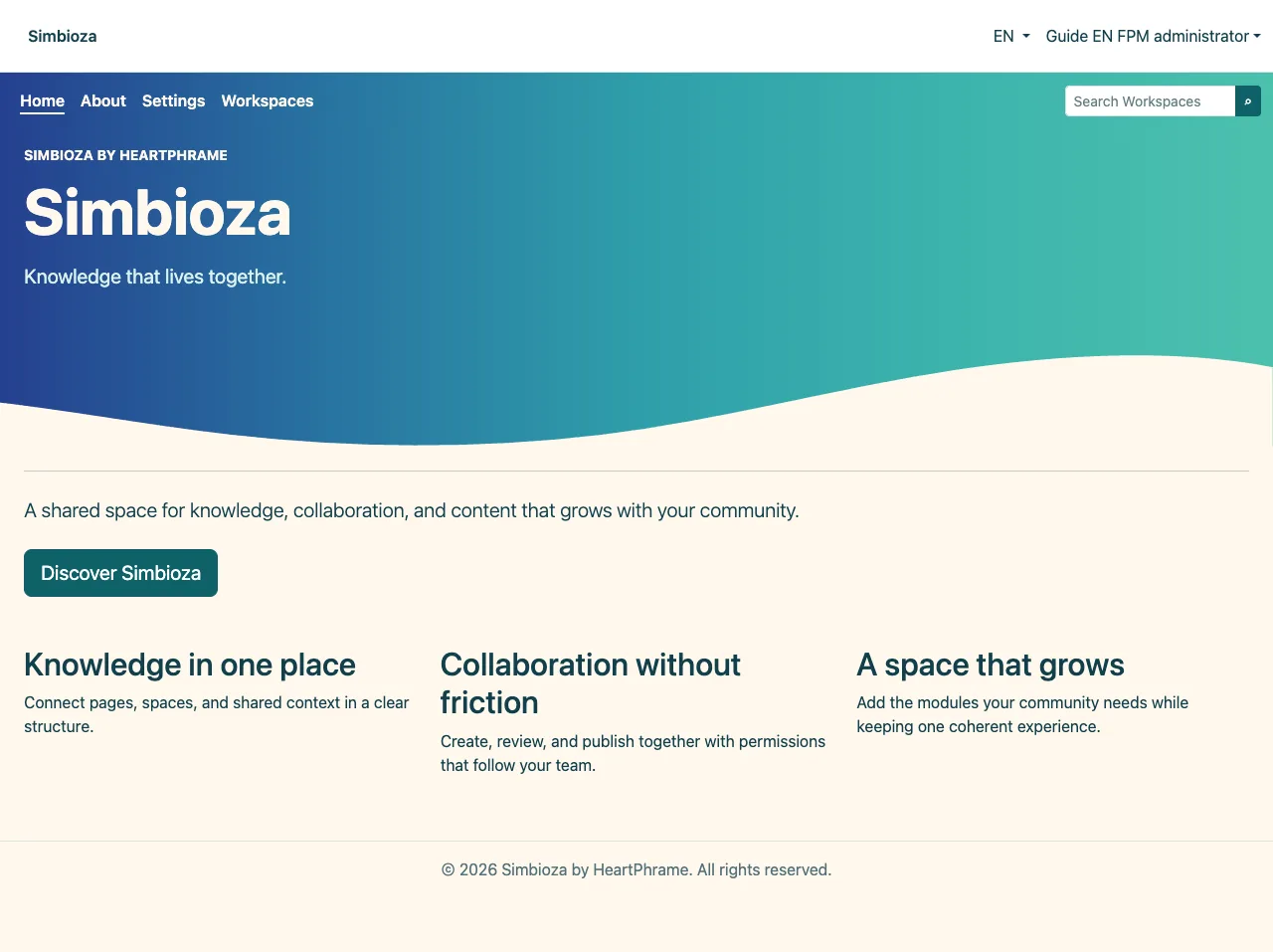 English ordinary FPM: home page.