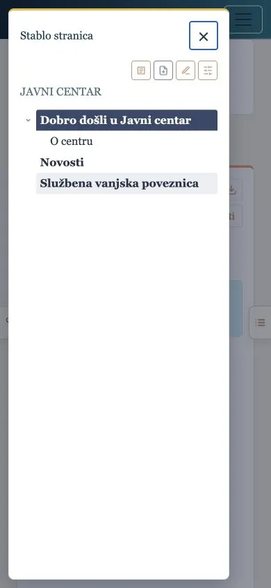 Mobilna kartica stabla